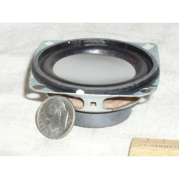 PRIME- 1 New 4 Ohm 3 Watt Intercom Mini Speaker 2 In Inch Aluminumized Mylar Foam Cone