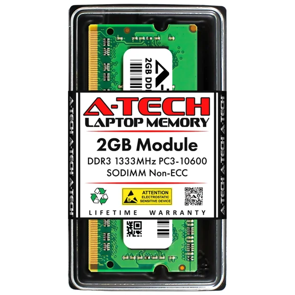 PRIME- 2Gb Ddr 3 Laptop Module 10600 1333 Notebook 204 Pin 204-Pin Ddr-3 2 Gb Memoy Ram