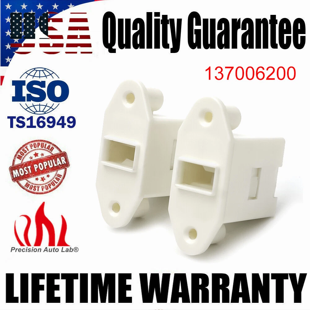 PRIME- 2X Washer Door/Drawer Pedestal Latch 137006200 For Kenmore Electrolux Frigidaire