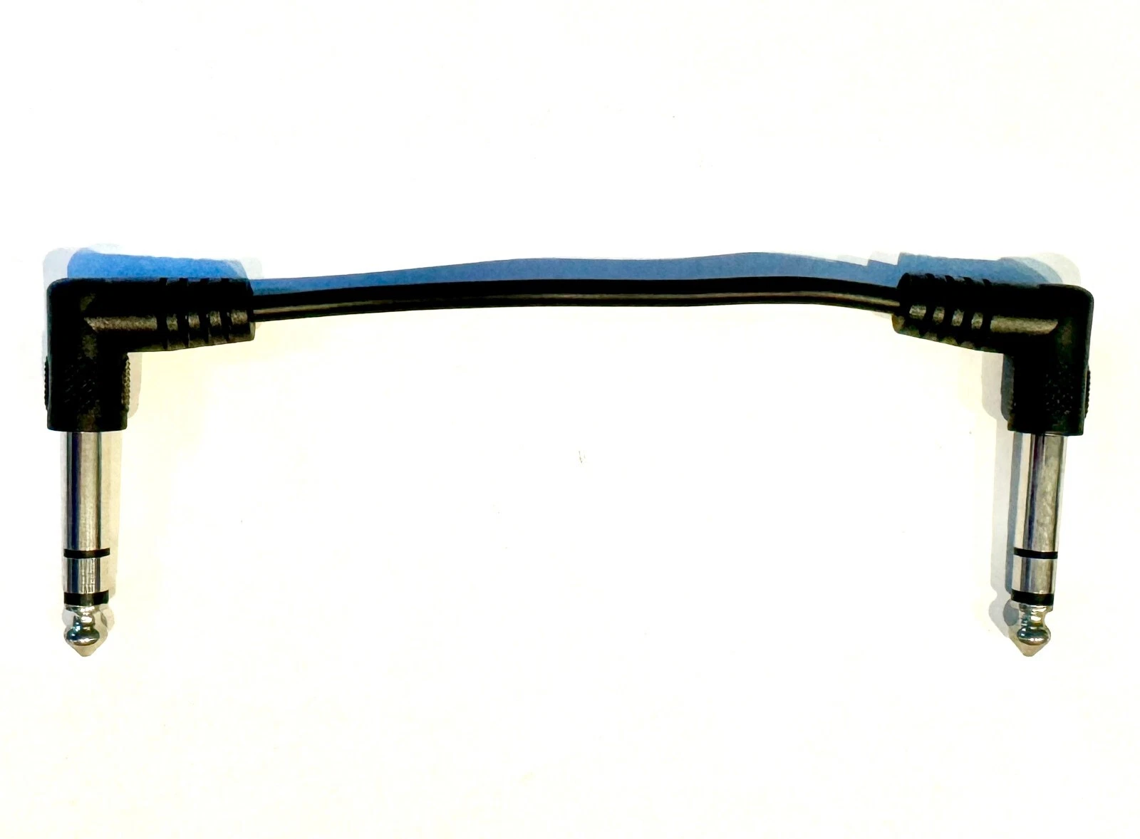 PRIME- 5 Inch Stereo Trs Patch Cable For Guitar, Studio, Live Pro Audio