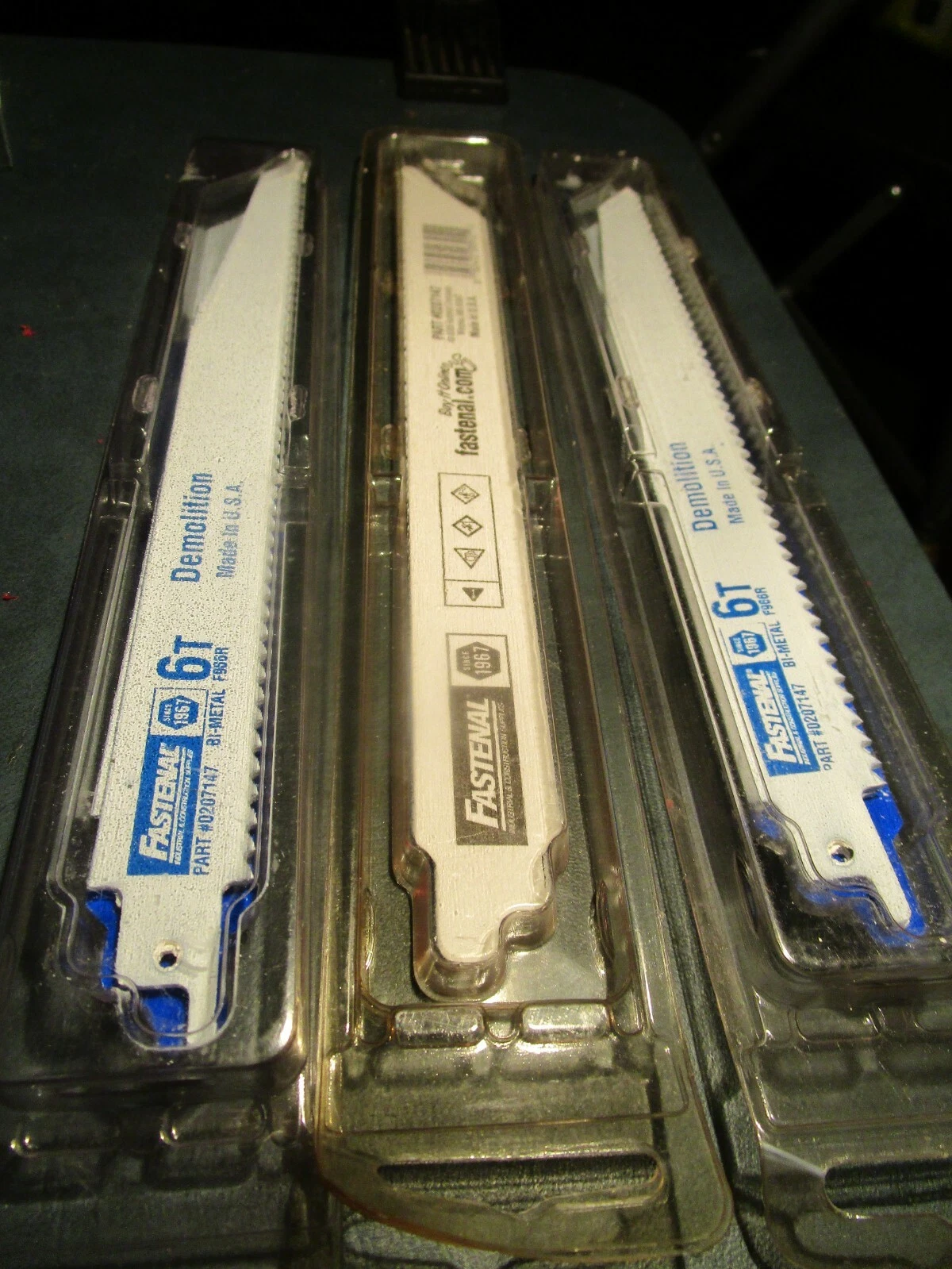PRIME - (6) 9" X .875" X .062 X 6 Tpi Bi-Metal Reciprocating Saw Blade