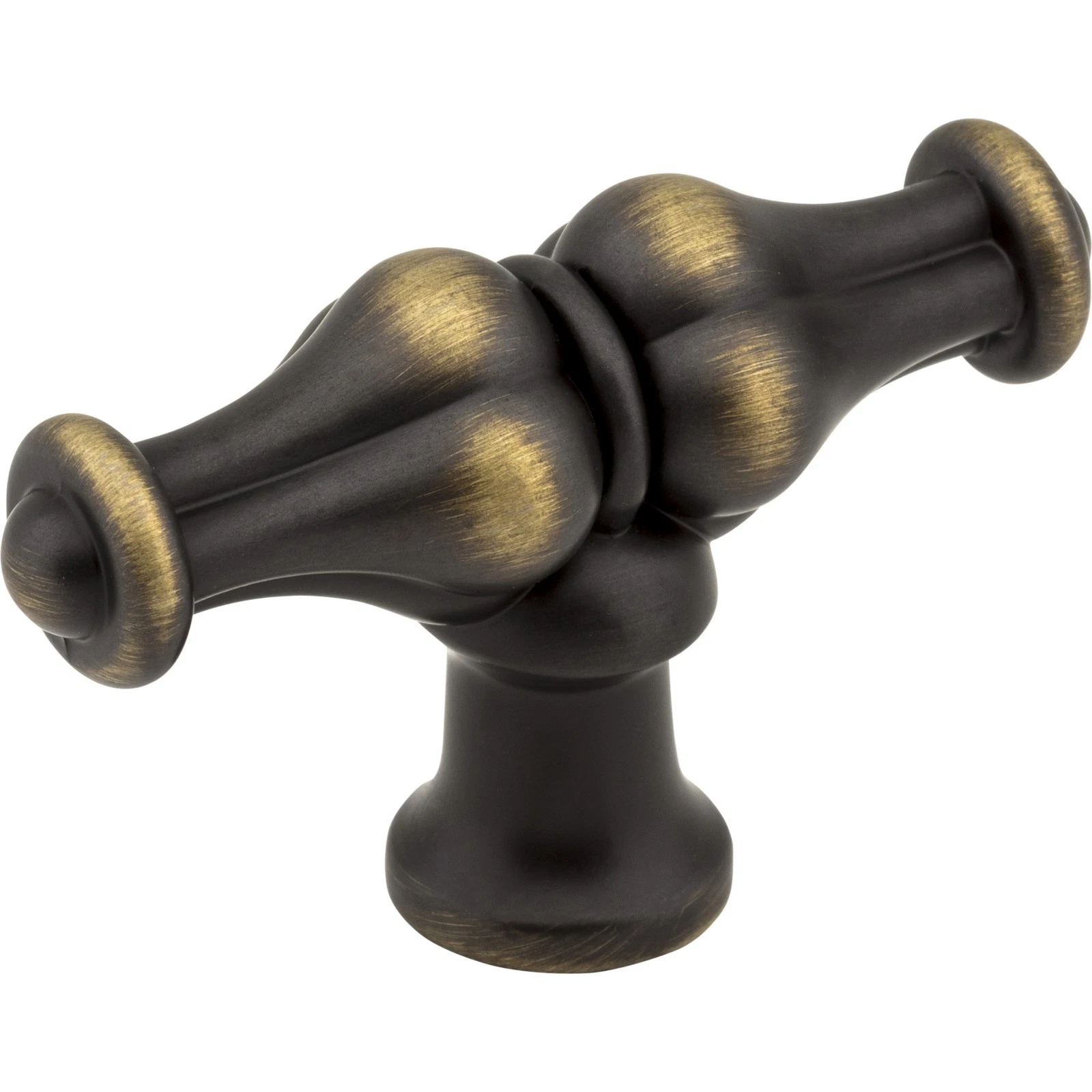 PRIME - Bella 2-1/4" Length Bar Knob, Antique Brushed Satin Brass