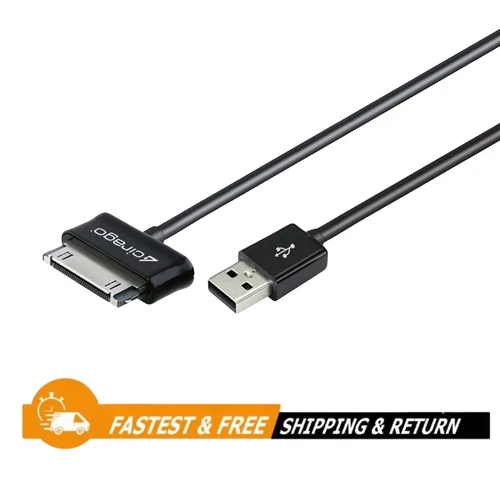 PRIME- Cirago 5 Ft Usb To 30-Pin Charge And Sync Data Cable For Samsung Galaxy Tablet