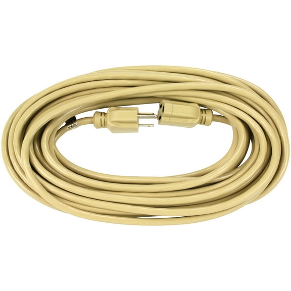 PRIME EC884627 16/3 SJTW Landscape Extension Cord, 35 Feet (Beige)