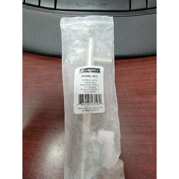 PRIME - Fits Liberty 5-1/16 In (128 Mm) Center-To-Center Stainless Steel Bar Drawer Pull