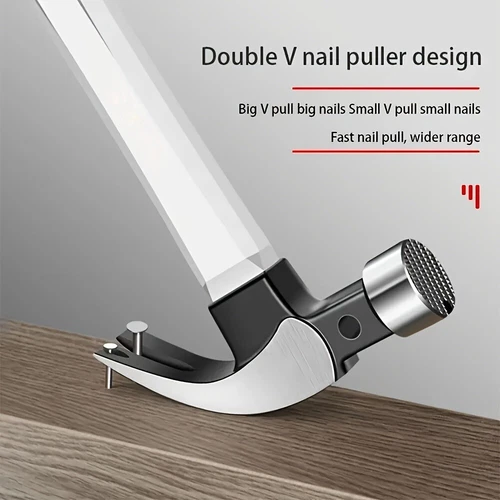 PRIME - High Carbon Steel Hammer - Double - Groove, Octagonal & Round Head