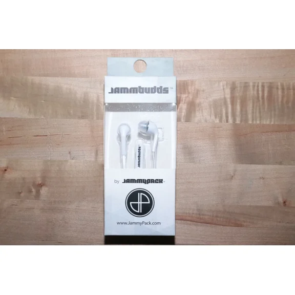 PRIME- Jammypack Jammbudds 3.5Mm Gold Plug 3 Size Rubber Ear Bud Portable Headphones