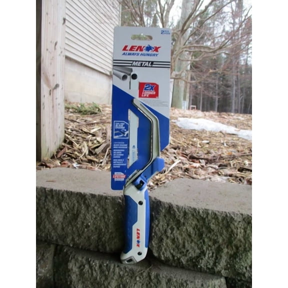 PRIME - Lenox 10-In Medium Cut Hack Saw - Blade Included - Metal Frame - Quick Change
