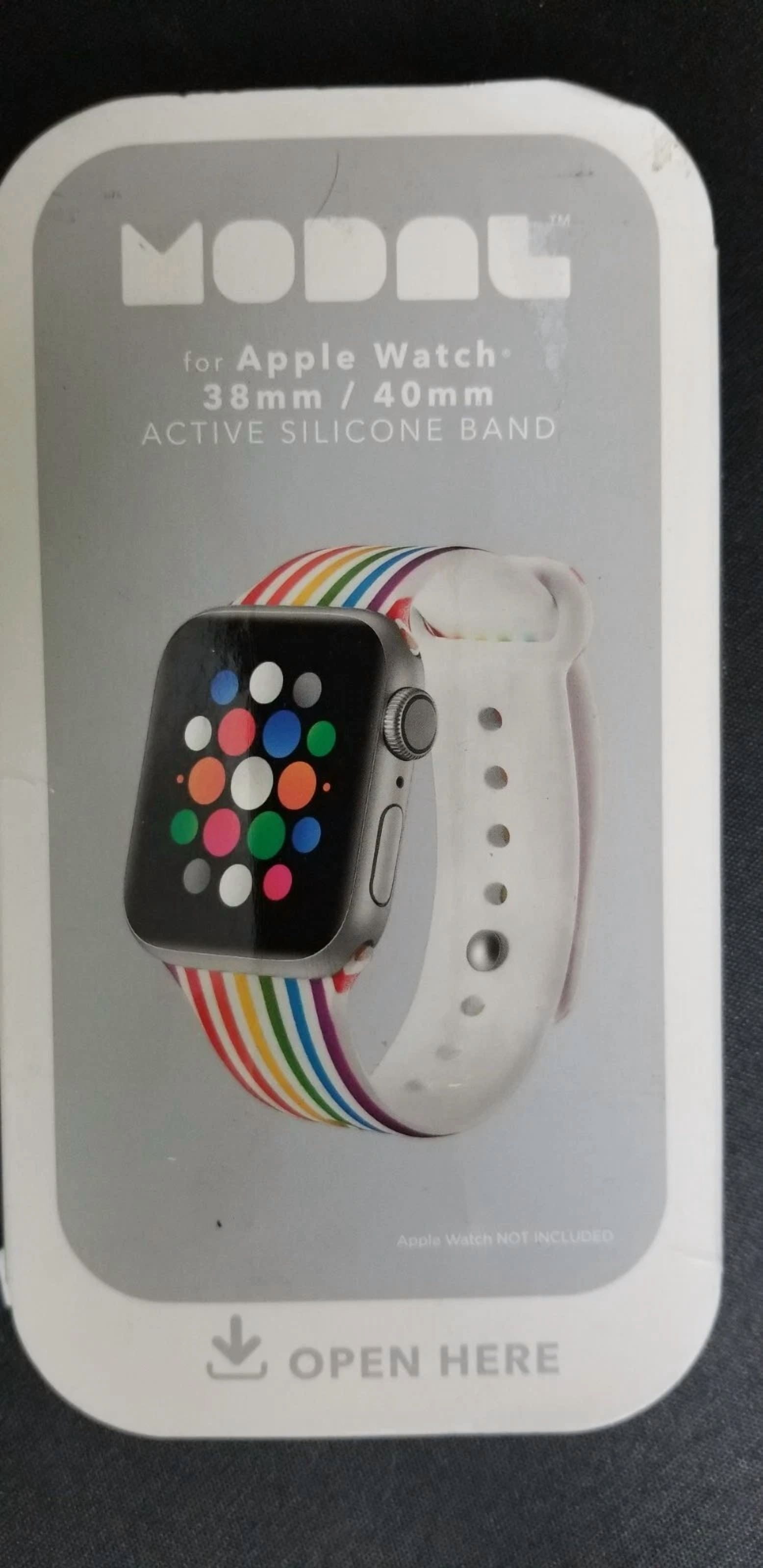 PRIME- Modal- Pride Edition Woven Nylon Band For Apple Watch 38Mm, 40Mm