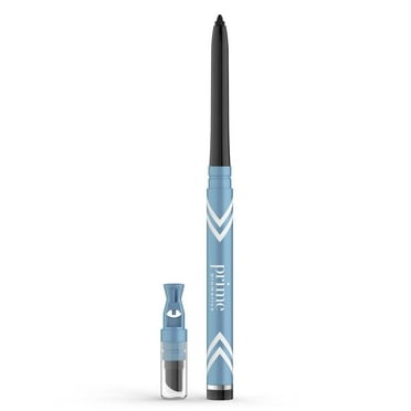 PRIME PROMETICS PrimeEyes Glide Eyeliner for Mature Women â€“ Water-Resistant, Long-Stay and Mess-Proof â€“ Gel Cream Texture, Discreet Sharpener and Effective Smudger (Black)