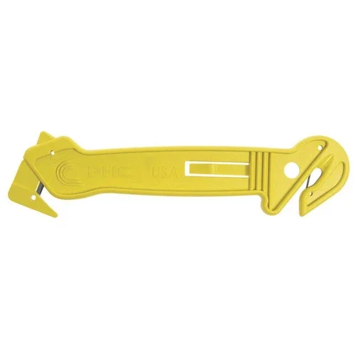PRIME - Pacific Handy Cutter Yellow Plastic Dual Head Safety Cutter With Enclosed Blades