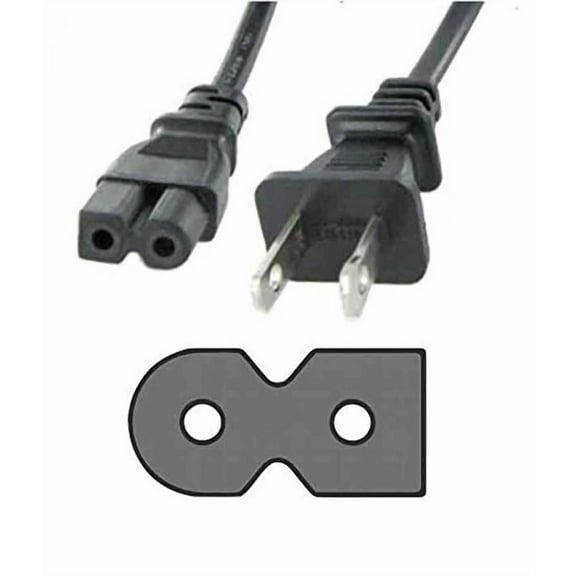 PRIME- Power Cable Cord For Vizio Tv E370-A0 E390-A1 E390I-A1 M701D-A3R M801D-A3R