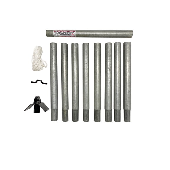 Galvanized Steel Easy Pulley System Martin House Pole