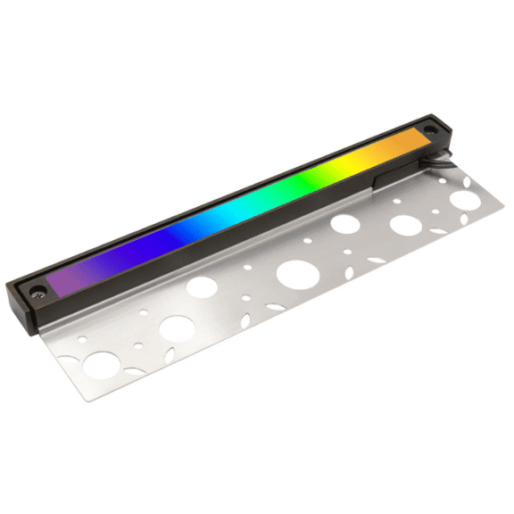 PRIME SUPPLY 1 - HARDSCAPE LIGHTS - 4W, 2700K, 400lm, 12V, 12", Stainless steel & Brass, Serviceable RGBCW Bluetooth Control