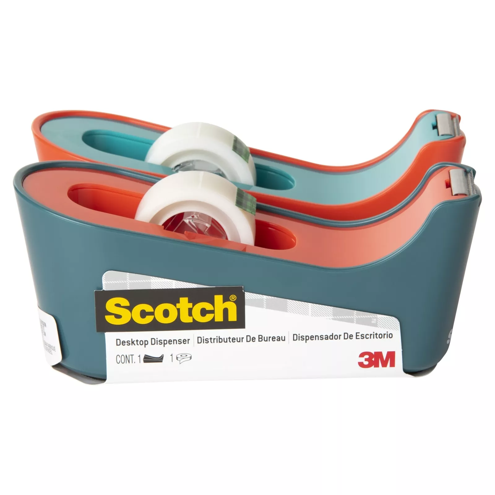 PRIME - Scotch® Tape Dispenser C18-Mx, Two Color Combinations, 0.75 In X 350 In