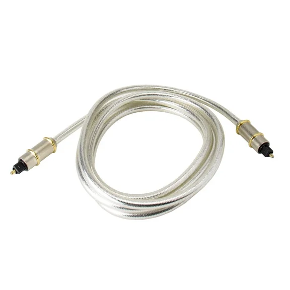 PRIME- Skywalker 6Ft Digital Audio/Video Optical Toslink Cable (Clear)