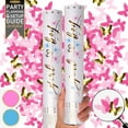 thumbnail image 1 of PrimePure Gender Reveal Confetti Cannon – 2 Pack, Pink, Butterfly Paper Confetti, 1 of 10