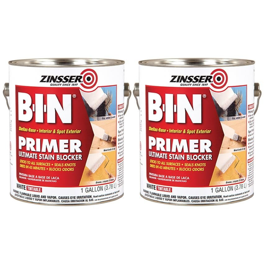Zinsser Bin Shellac Paint Primer - 1 Gal, White