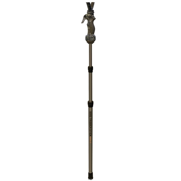 PRIMOS Hunting Trigger Stick Gen3 Shooting Stick Tall Monopod, Adjustable Height 33" - 65" - 65813
