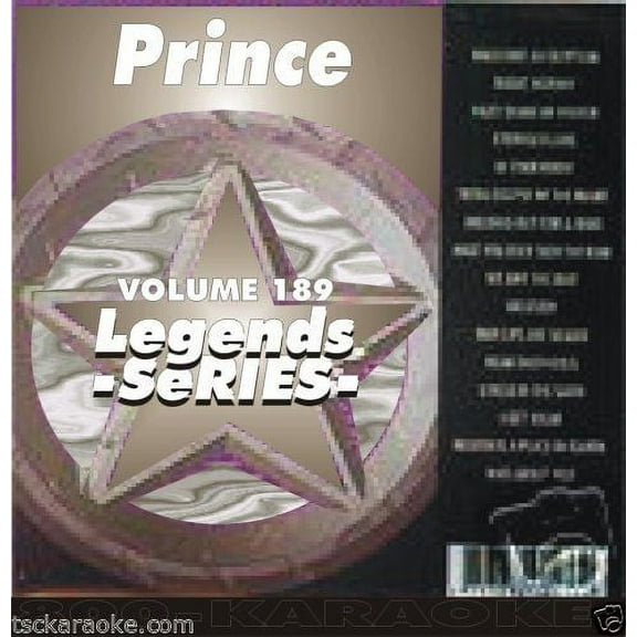 PRINCE Legends Karaoke CDG