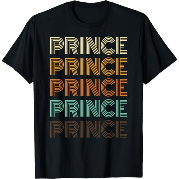 PRINCE Name Personalized Vintage Retro 90s Birthday T-Shirt