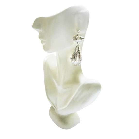 PRINCESA INCA 950 Silver Earrings ~ Spiral Jewelry