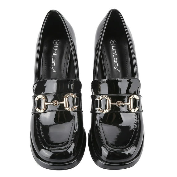 【PRINCESS-2】Chunky High Heels for Women Sexy Mary Jane Square Toe Heels Pumps Comfortable Ankle Strap Closed Toe Block Platform Heels Dressy Shoes Fashion Classy Footwear Walking Heeled Stylish