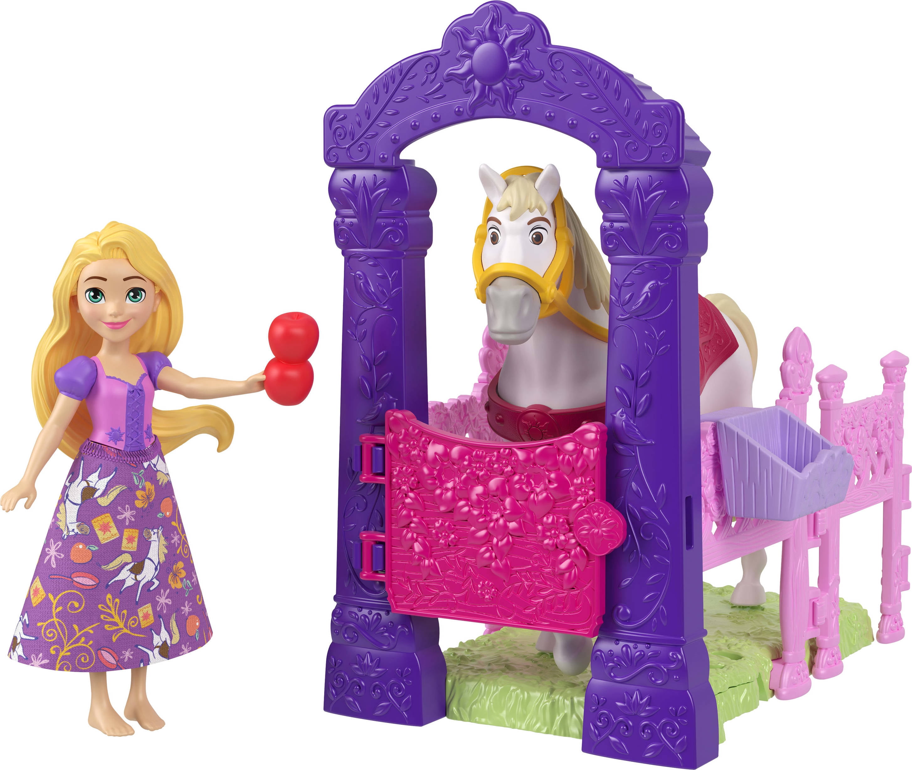 Disney Princess Disney Frozen Storytime Stackers Set w/ Small Doll, Horse or Companion & Accessories