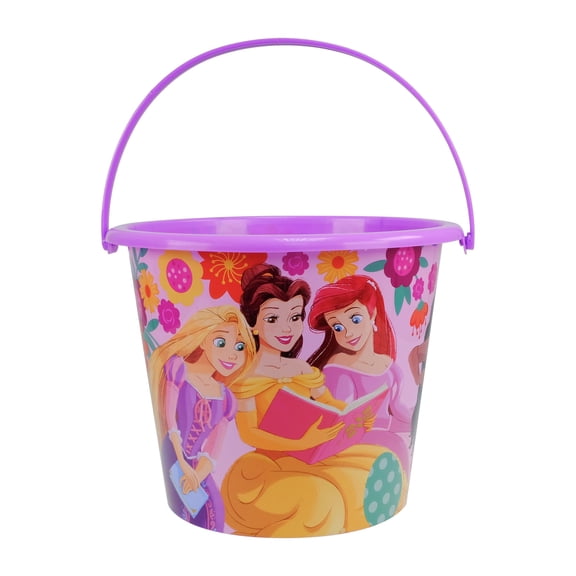 Princess Jumbo Purple Plastic Easter Pail by Ruz with Royal Character Design