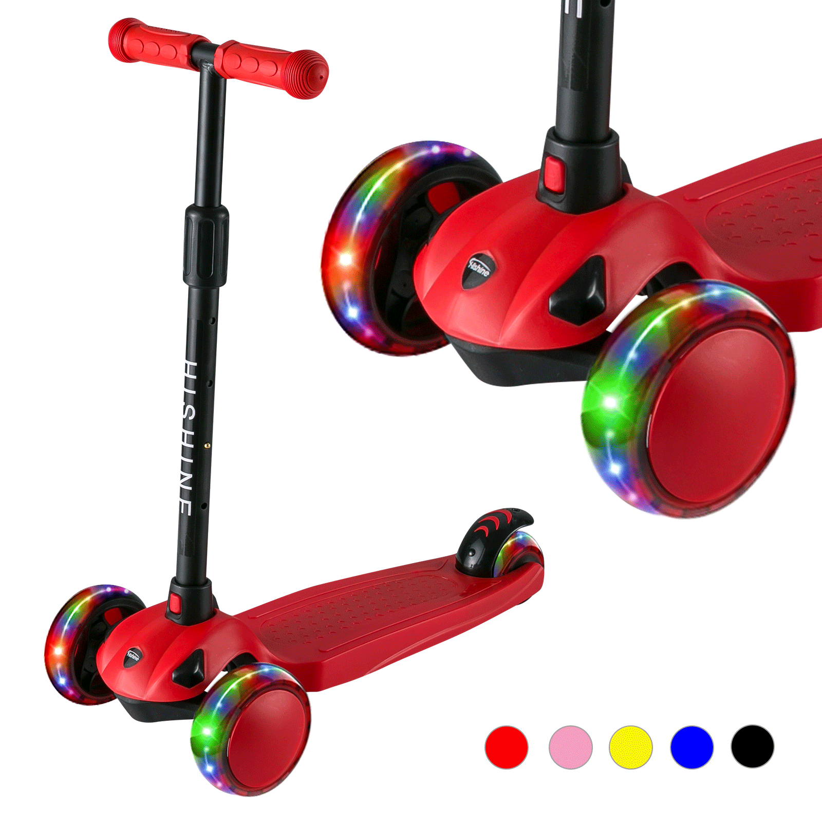 PRINIC 3 wheel kick scooter for kids and toddler 35 year old age, boys
