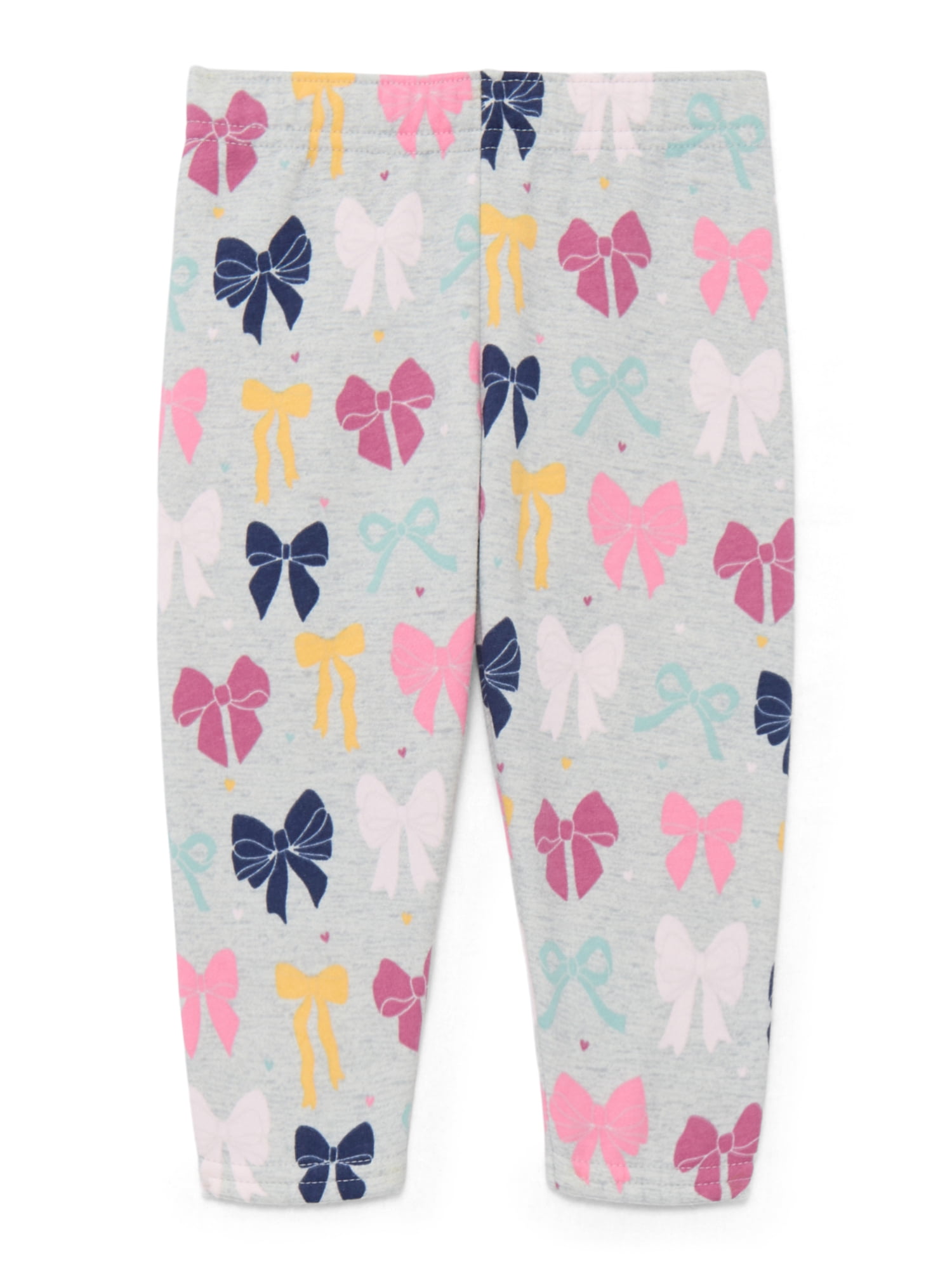 Garanimals Baby Girls Printed Fleece Joggers, Sizes 6M-24M