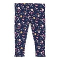 thumbnail image 1 of Garanimals Baby Girls Print Jersey Leggings with Lettuce-Edge Hem, Sizes 0M-24M, 1 of 3