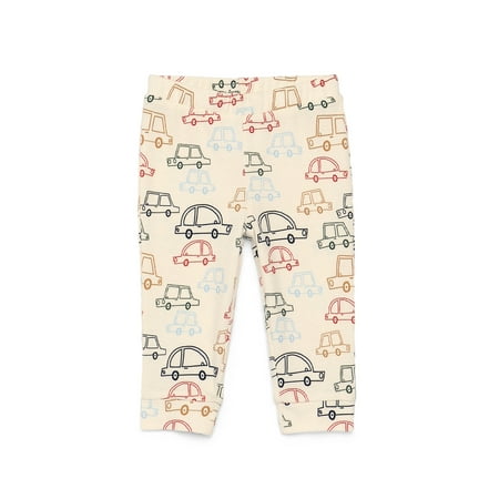 Garanimals Baby Boy Thermal Jogger Pants, Sizes 0M-24M