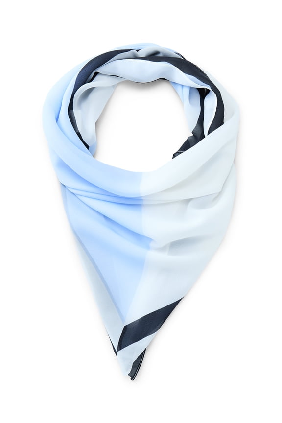 Women's Vintage Geometric Print Square Scarf for Adults