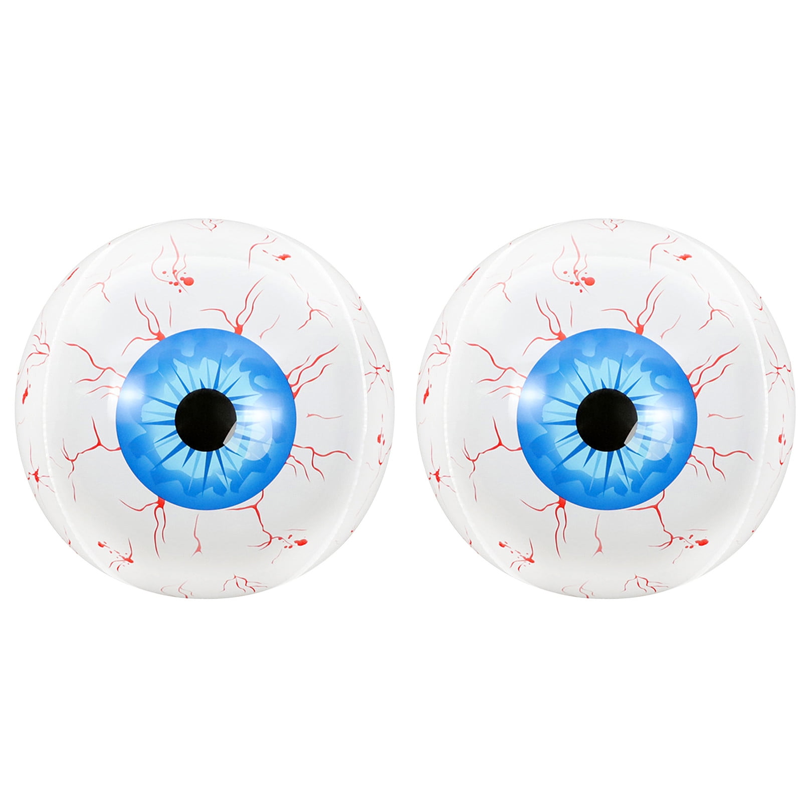 PRINxy 2Pc Inflatable Large Set of Eyes, Halloween Inflatable Light Up