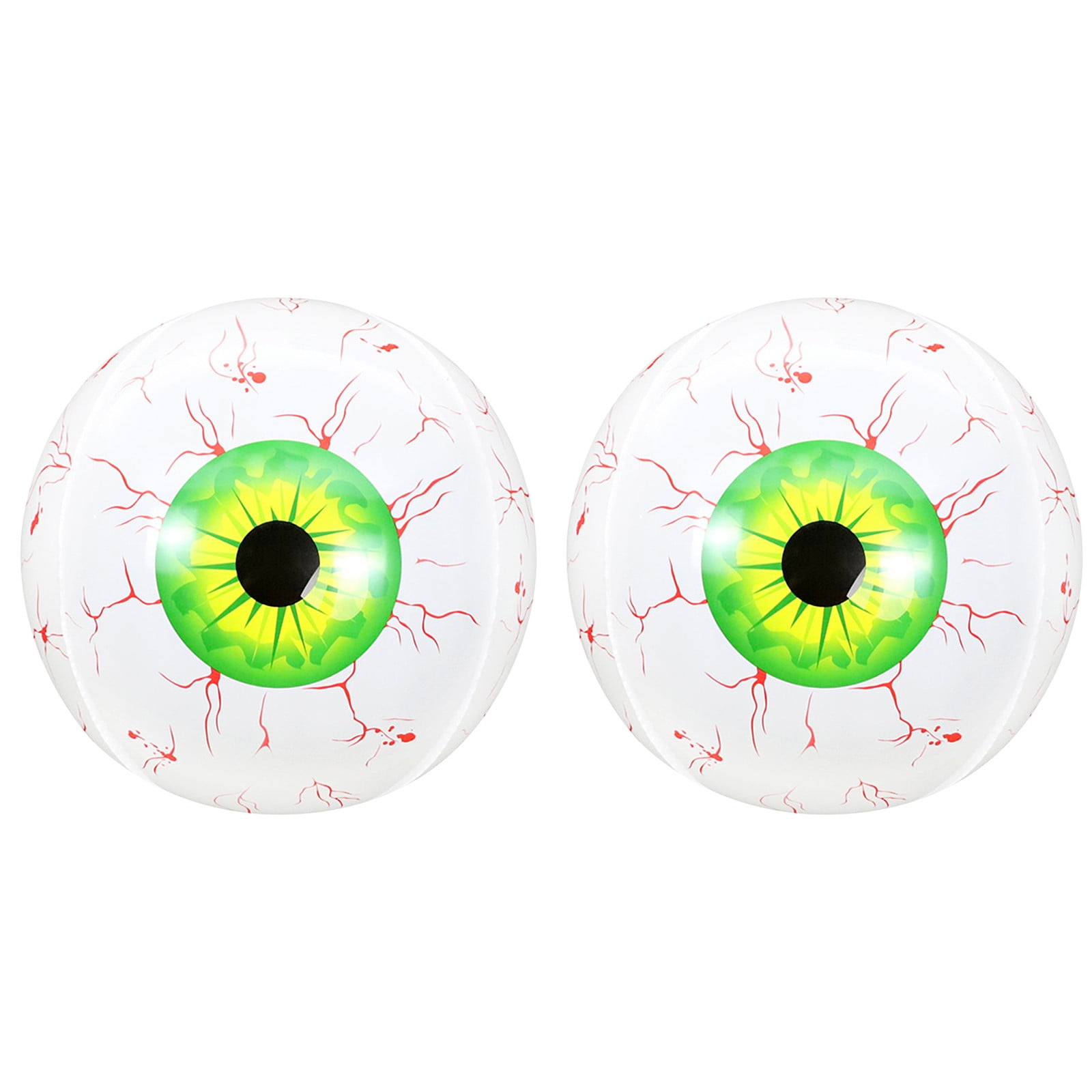 PRINxy 2Pc Inflatable Large Set of Eyes, Halloween Inflatable Light Up
