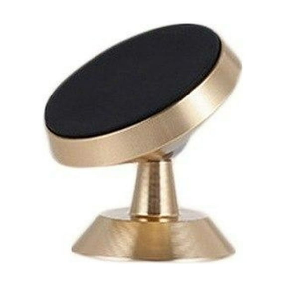 PRINxy 360 Degree Magnetic Phone Holder Car Navigation Mobile Phone Holder Cell Phone Accessories Mount Holder Gold