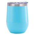 thumbnail image 1 of PRINxy 360ml Stainless Steel Vacuum Insulated Tumbler - Coffee Travel Mug Spill With Lid - Vacuum Cup For Keep Hot/Ice Coffee,Tea And Beer Sky Blue, 1 of 7