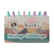 PRINxy 52 Weeks Savings Challenge Money Saving Book For Cash Challenge 52 Week Money Saving Challenge Savings Envelopes For Money Challenge As Show