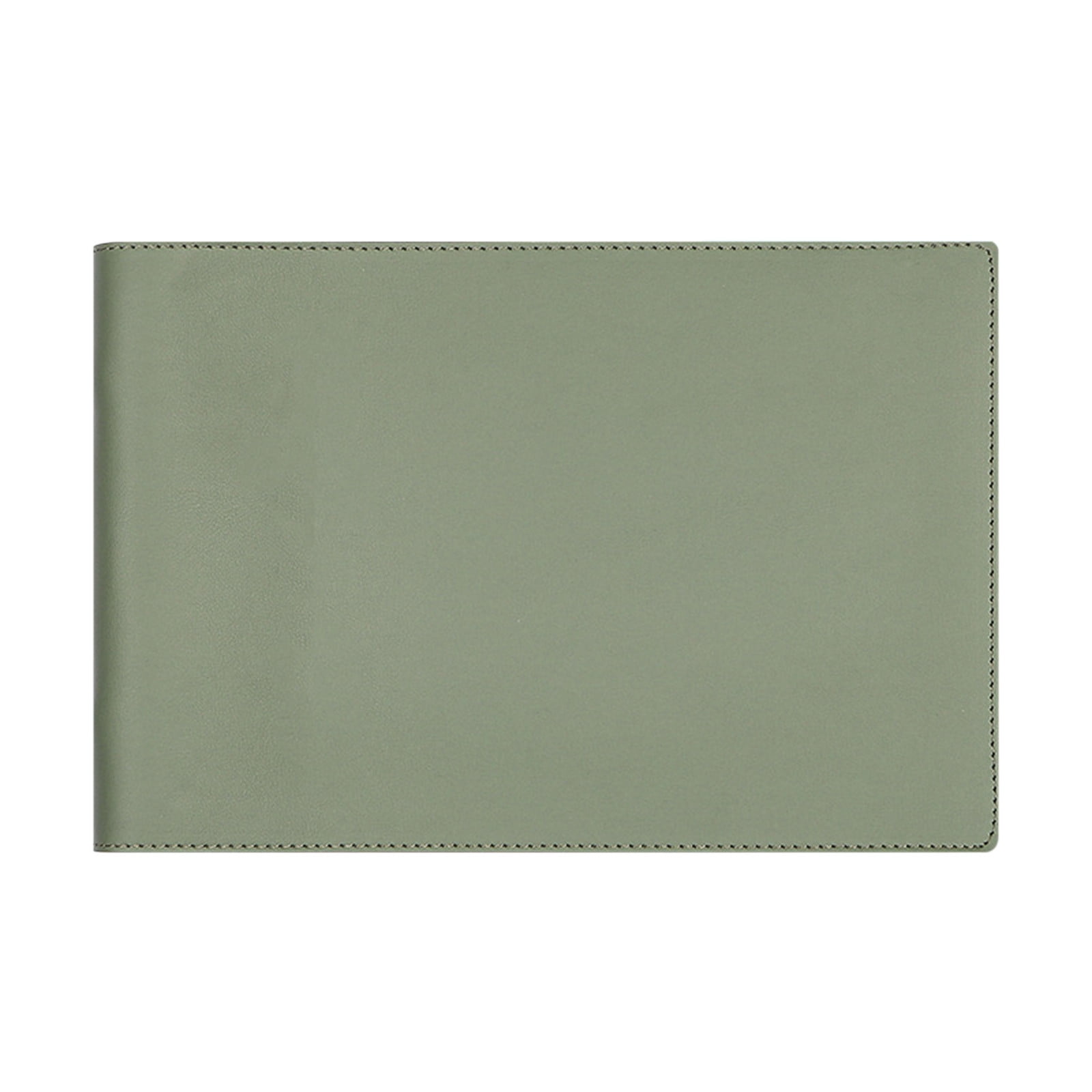 PRINxy A4 Soft Binder Lateral Leather Face 6hole Clip Binder Clasp Removable High Profile