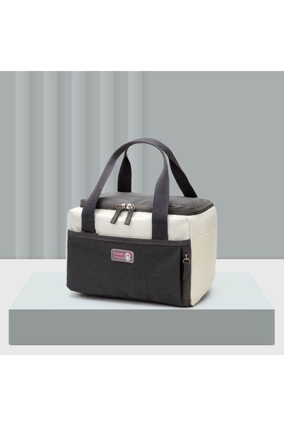 Breast Pump Bag Tote with Cooler Compartment for Breast Pump, Cooler Bag, Breast Milk Bottles and More, Double Layer Pumping Bag for Working Moms Gray