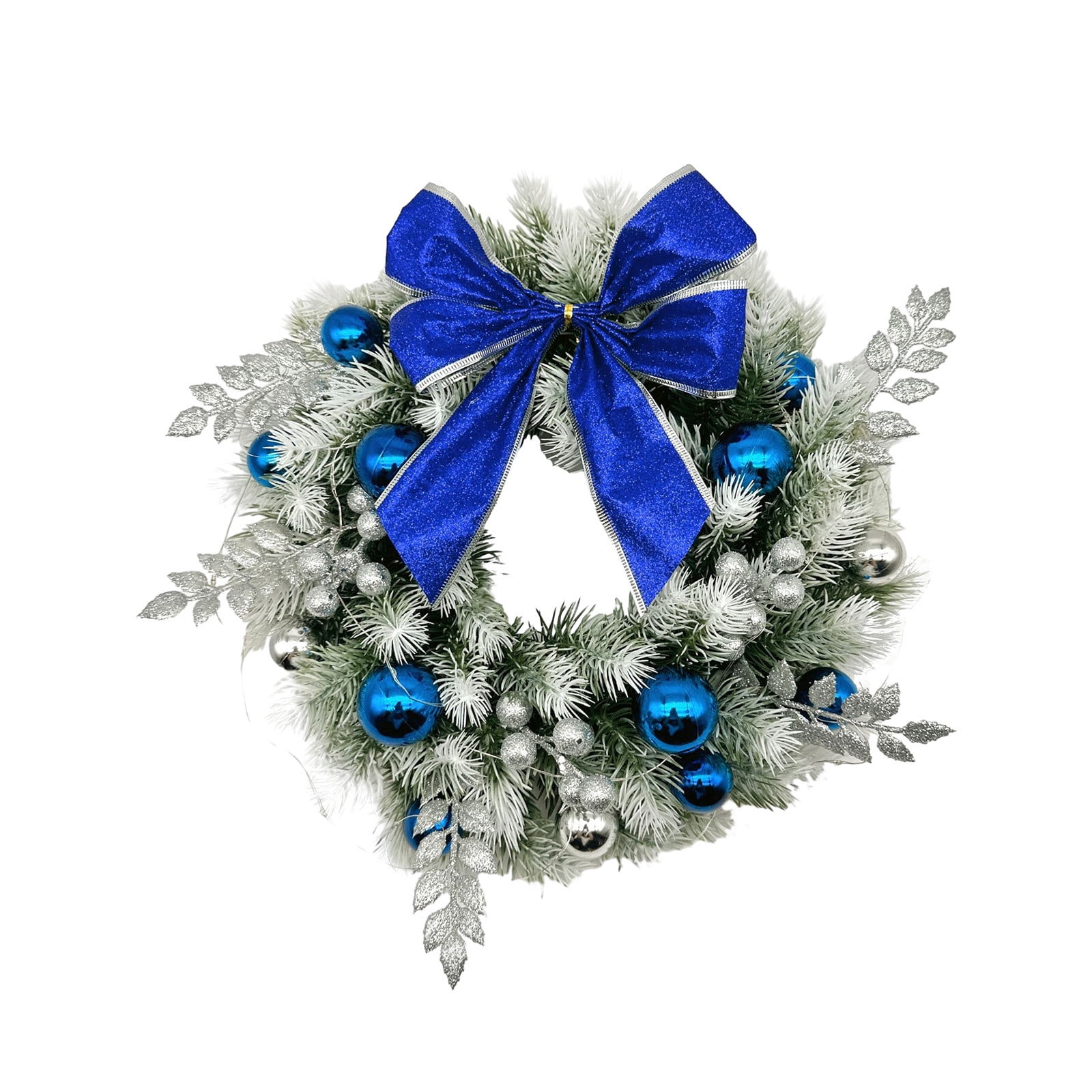 PRINxy Christmas Decoration LED Wreath Scene Christmas Wreath For The
