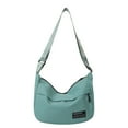 thumbnail image 1 of PRINxy Crossbody Bag for Women,Nylon Shoulder Purse Handbag Messenger Bag,Single Shoulder Underarm Bag Large Capacity Handbag For Ladies Green, 1 of 6