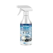 PRINxy Defrosting DeIcer Spray,Winter Windshield DeIcer Snow Melting Deicing Agent,Windshield Removal Defrosting Snow Melting Agent,Antifreeze Snow Melting Agent Spray,60ml,White,