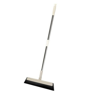 Eagles Floor Squeegee Mop, Stainless Steel Wiper with 100% Silicone Blade  60cm (24), Metal Grips for Garage Hotel Lobby Office Floor Bathroom