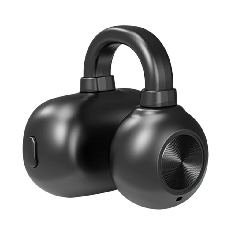 PRINxy Gas Conduction Earphones Wireless Ear Clip Gas Conduction Headphones Bluetooth Open Ear Clip On Headphone Wearing Clip Type Bluetooth Earbuds