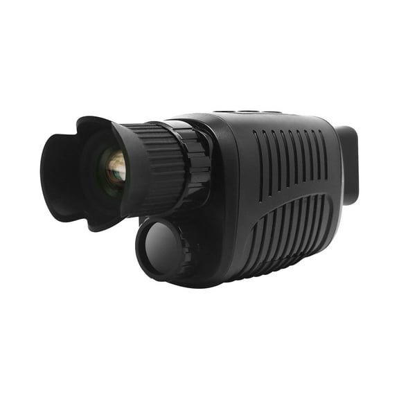 PRINxy HD Infrared Night Vision Device Starlight Lens Camera Day And Night Dual-use Outdoor Telescope Can Take Pictures And Record IP54 Waterproof 5x Digital Zoom Black