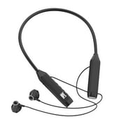 PRINxy Hanging Neck Bluetooth Headset Large Battery Magnetic Belt Digital Display Sports Running Neck Hanging Wireless Bluetooth Long Battery Life Black