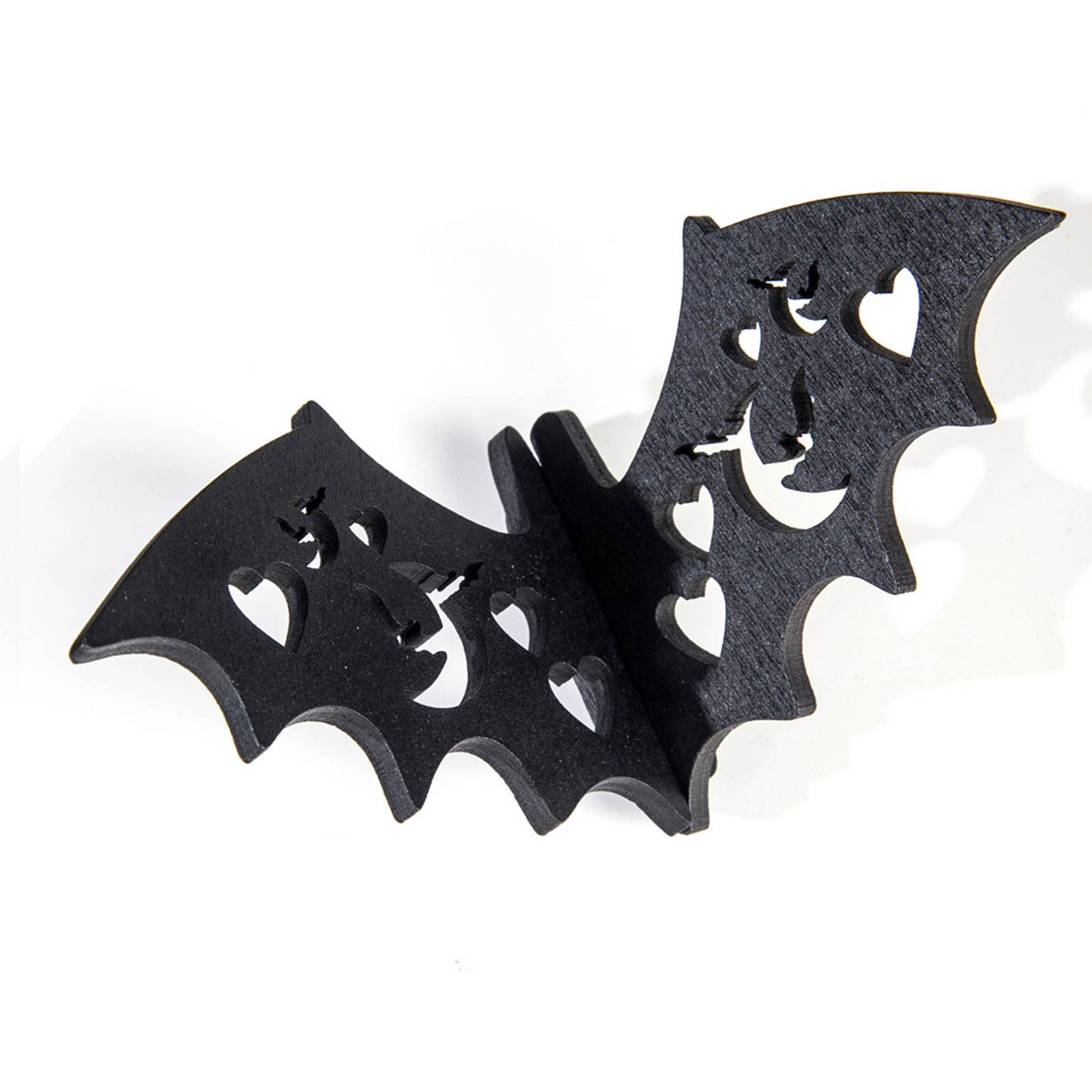 PRINxy Home Decoration,Halloween Decorations,Black Series Home Tabletop Decorations,Wooden