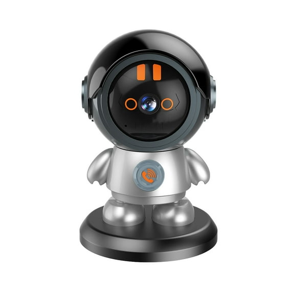 PRINxy Indoor Security Camera,3MP Call Robotman IP Camera Humanoid Detection Home Security for Baby/Pet Monitor with Phone App Black